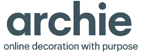Archie Gray Logo with spaced letters in uppercase